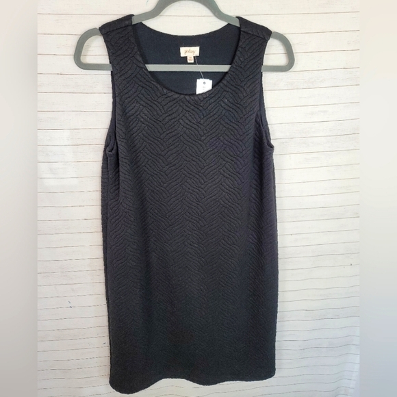 PIXLEY FIORENZA TEXTURED KNIT DRESS IN BLACK, SZ MEDIUM - Picture 1 of 14